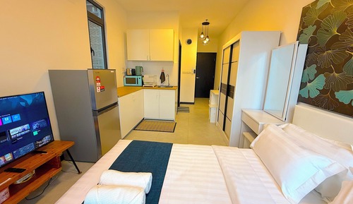 Apartamento de luna de miel, 1 habitación, no fumadores, frigorífico y microondas