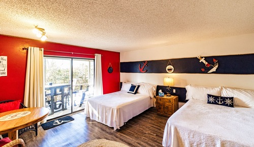 Suite estudio, 2 camas de matrimonio