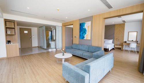 Suite ejecutiva, vistas al mar