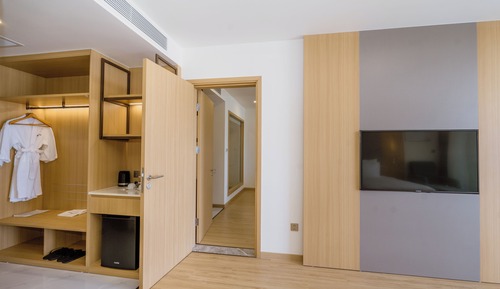 Habitación triple Deluxe, vistas al mar