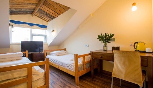 Habitación básica, 2 camas individuales, no fumadores