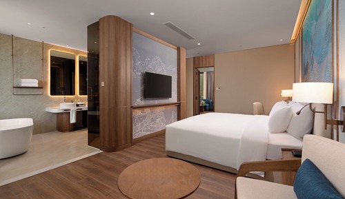 Suite ejecutiva, vistas al mar