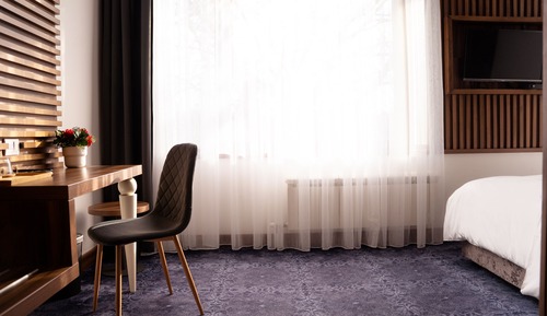Apartamento superior, 1 cama de matrimonio, no fumadores, vistas a la ciudad