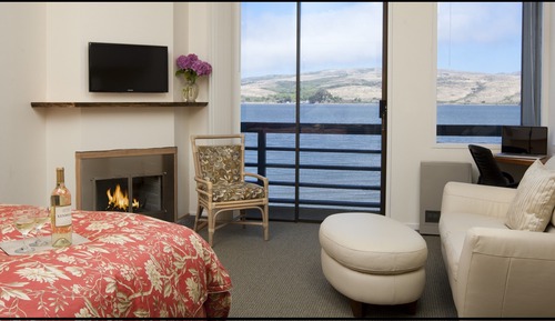 Habitación de lujo, 1 cama de matrimonio grande, vistas a la bahía