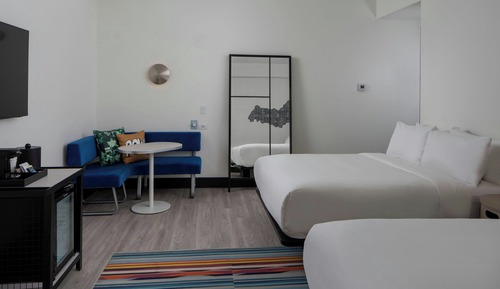 Habitación, 2 camas de matrimonio, no fumadores (View)