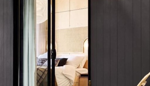Cabaña Confort, 1 cama de matrimonio grande, accesible para personas con discapacidad