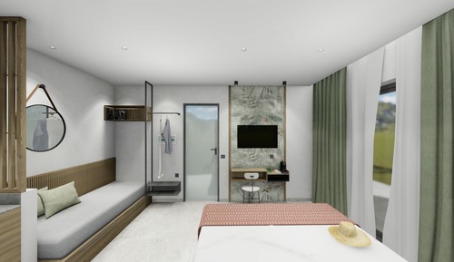 Superior Room, Mountain View With Shared Pool