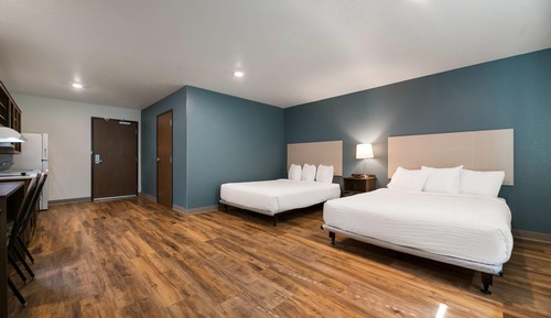 Habitación estándar, 2 camas de matrimonio, no fumadores