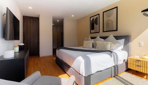 Apartamento Premium, 3 habitaciones, balcón, vistas a la ciudad