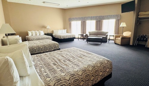 Habitación familiar, varias camas