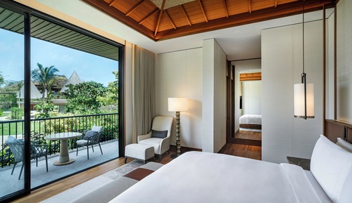 Villa, 2 habitaciones, piscina privada, vistas al mar