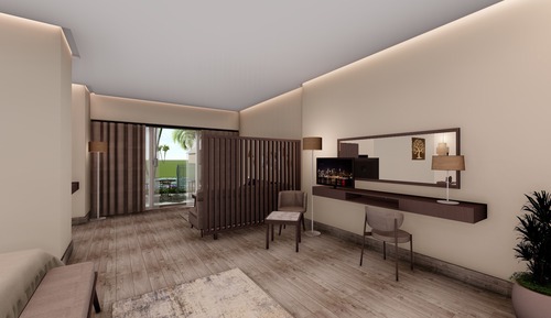 Suite ejecutiva, 1 cama de matrimonio