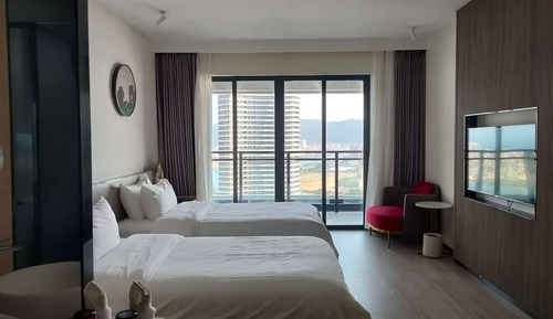 Habitación, 2 camas individuales, no fumadores, vistas al mar