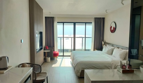 Habitación Premier, 1 cama de matrimonio grande, no fumadores, vistas al mar