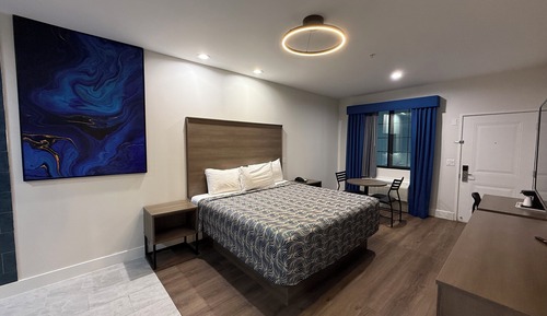 Habitación de lujo, 1 cama de matrimonio grande, bañera de hidromasaje