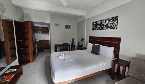 Estudio Deluxe, 1 habitación, vistas al jardín