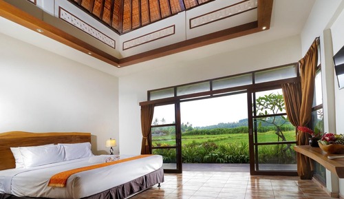 Casa de campo Deluxe, vistas al jardín