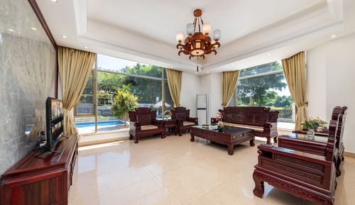 Villa Premier, 5 habitaciones, piscina privada, vistas al campo de golf