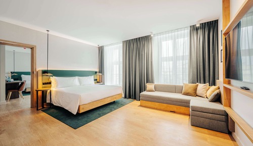 Habitación familiar, 1 cama de matrimonio grande