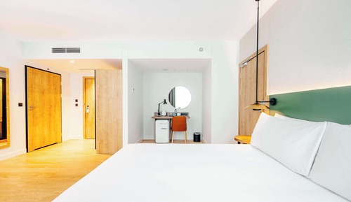 Habitación, 1 cama de matrimonio grande, accesible para personas con discapacidad