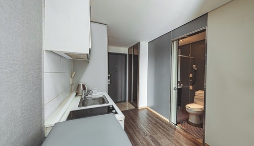 Habitación familiar con 2 camas individuales