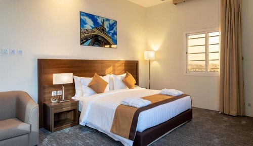 Habitación superior, 1 cama de matrimonio grande
