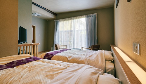 Habitación con 2 camas individuales, no fumadores (Room Rental [Kichi], 0km from FD)