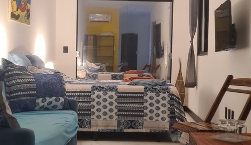 Suite estudio Confort, 1 cama de matrimonio con sofá cama, vistas al mar, frente al mar