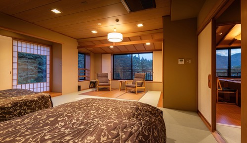 Habitación, no fumadores, vistas a la montaña (Japanese/Western)