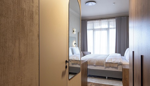 Habitación estándar con 1 cama doble o 2 individuales