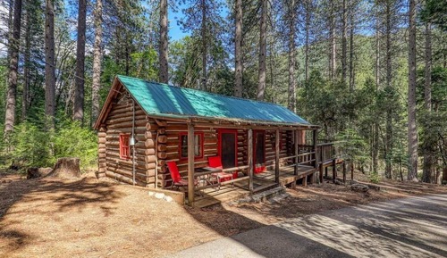 Cabaña económica, 1 cama de matrimonio, vistas a la montaña