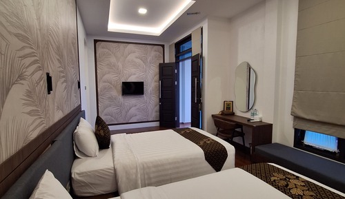 Habitación Premier con 1 cama doble o 2 individuales
