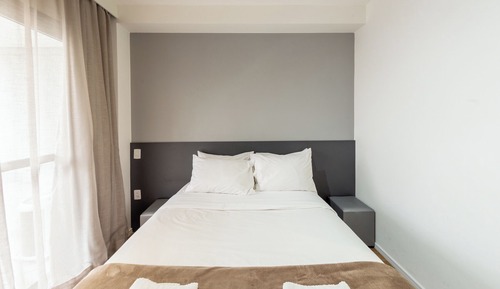 Estudio básico, 1 cama doble, Aire acondicionado