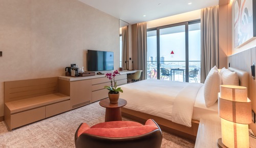 Habitación Deluxe, 1 cama de matrimonio grande, vistas al parque