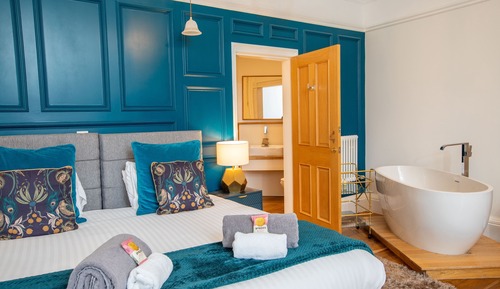 Habitación exclusiva con 1 cama doble o 2 individuales