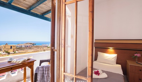 Habitación superior, vistas al mar