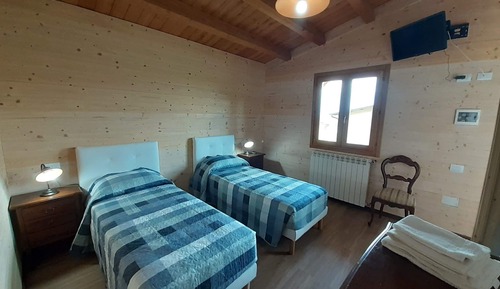 Habitación con 1 cama doble o 2 individuales