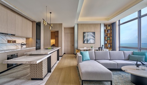 Suite presidencial, 1 cama de matrimonio grande, no fumadores, vistas a la ciudad