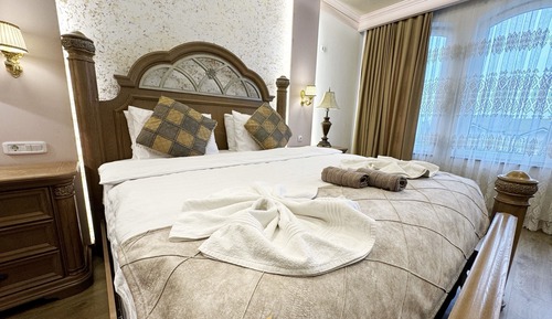 Habitación cuádruple Premium, vistas al jardín