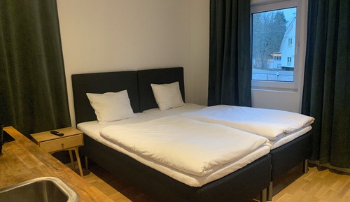 Habitación económica con 1 cama doble o 2 individuales