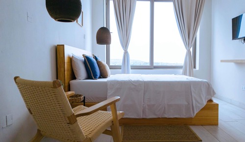 Apartamento Deluxe, 3 habitaciones, balcón, vistas al mar