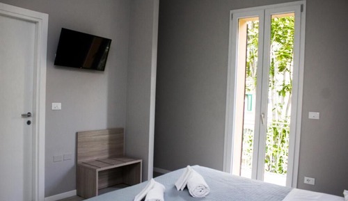 Habitación con 1 cama doble o 2 individuales