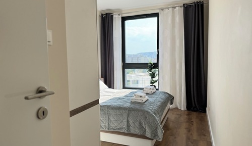 Apartamento Confort, balcón, vistas a la ciudad