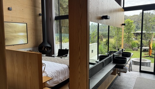 Cabaña Deluxe, 1 habitación, vistas al jardín