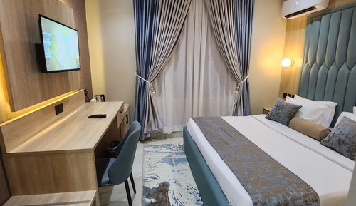 Suite Deluxe, 1 cama de matrimonio grande, frigorífico