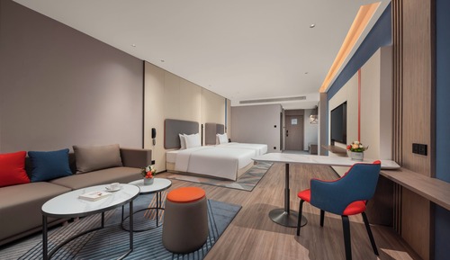 Habitación estándar, 2 camas de matrimonio