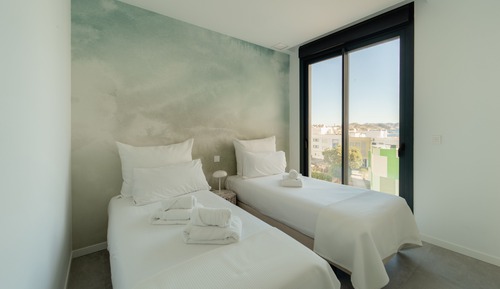 Apartamento Premium, 2 habitaciones, terraza, vistas al mar