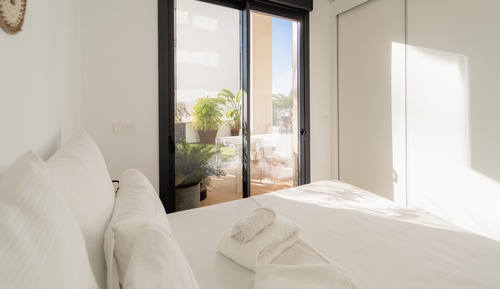 Apartamento estándar, 1 habitación, vistas al jardín, planta baja