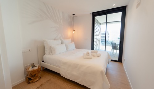 Apartamento superior, 1 habitación, terraza, vistas al mar