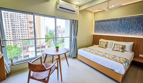 Suite estudio Confort, vistas a la ciudad